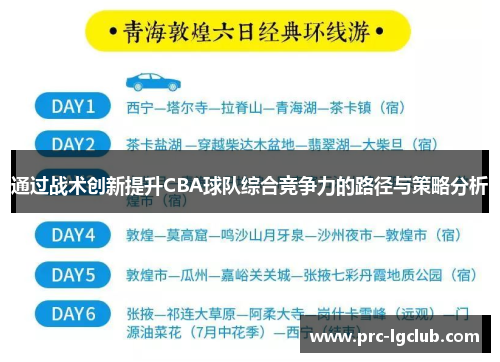 通过战术创新提升CBA球队综合竞争力的路径与策略分析 通过战术创新提升CBA球队综合竞争力的路径与策略分析